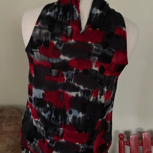 Byer California sleeveless racer top size M multicolour sexy - Picture 3 of 9